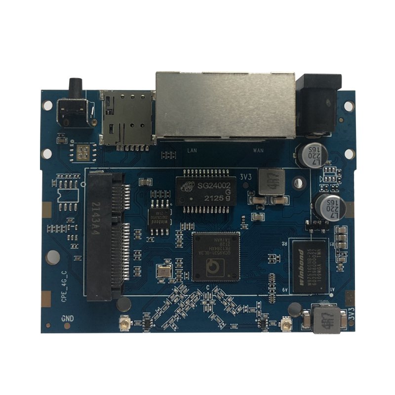 Router PCB Board Internet Unlocked Industrial Openwrt Lte Wireless Wifi 3G 4G 12V 1A Wifi 7 Router Ipq8072 Router Wifi Ac 2200